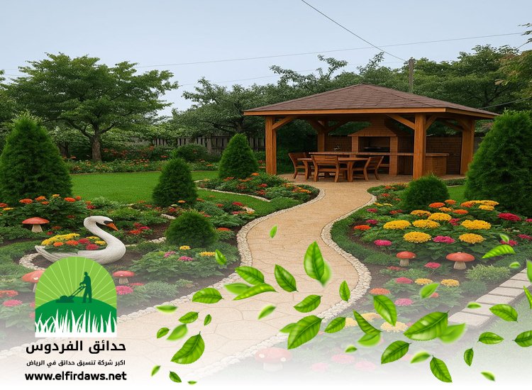 شركة تنسيق حدائق بحي النخيل