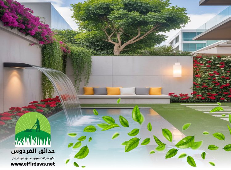 تركيب نوافير وشلالات شمال الرياض
